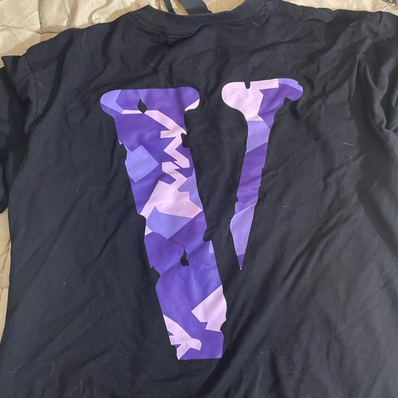 Purple “Friends” Modern Warfare VLONE SHIRT - Picture 2 of 2